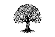 Tree Silhouette Vector Bundle, an Illustration by musafir_fashion (Thumbnail 37 of 51)