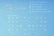 602 Mini Simplicons, an Icon by Pixlsby.me (Thumbnail 1 of 5)