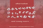 Kharinniswa - A Beautiful Bold Serif, a Serif Font by PutraCetol Studio (Thumbnail 7 of 11)