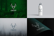 Deer Logo | Deer Head Forest Logo, a Branding & Logo Template by VectStock (Thumbnail 1 of 6)