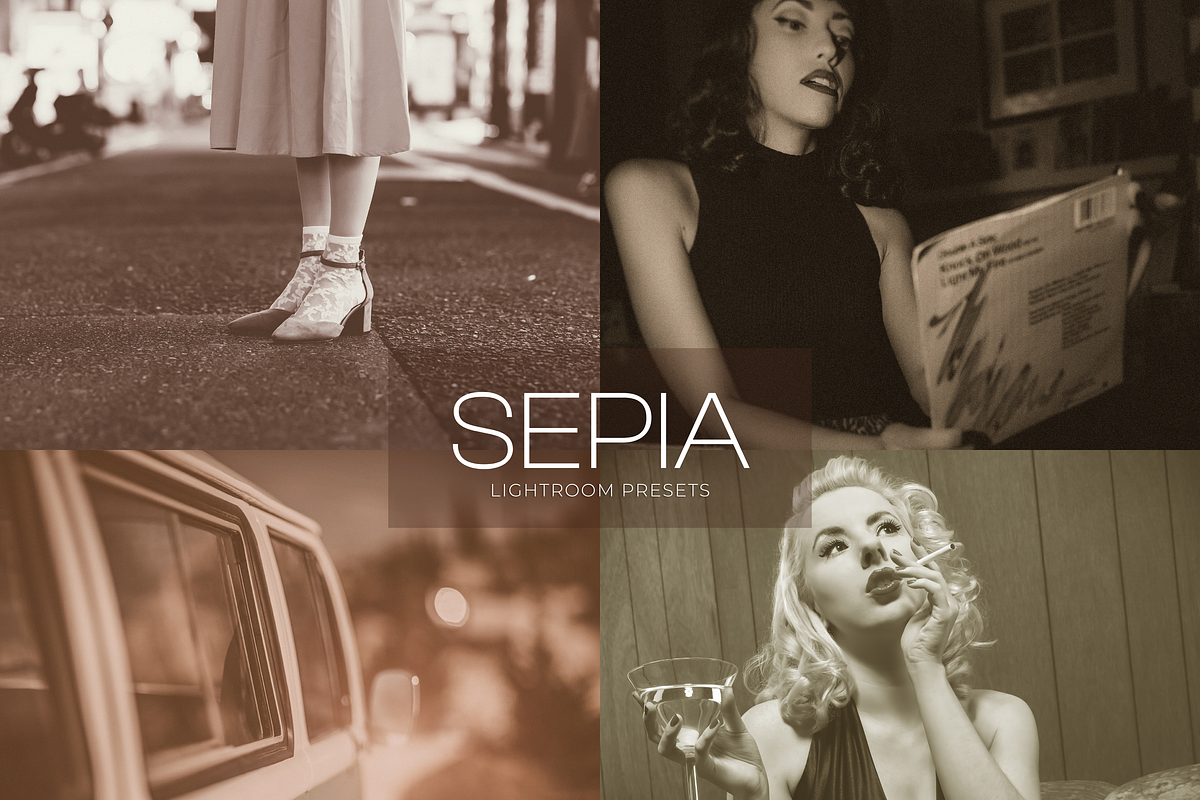 27 Sepia Lightroom Presets, a Preset Add-On by RamsaGraphi (Photo 1 of 10)