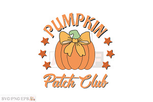 Halloween Fall, Pumpkin Coquette Bow, a Graphic by mh_arif