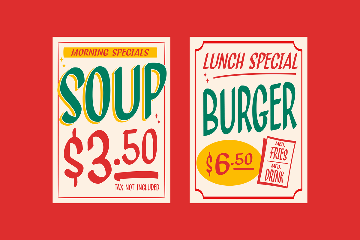 Grosual - Casual Display Font, a Handwritten Font by ™Creasi (Photo 5 of 5)