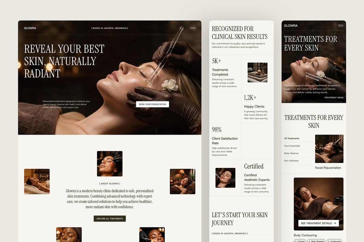 Beauty Clinic Website UI Figma, an UI Kit Template by peterdraw (Photo 7 of 7)