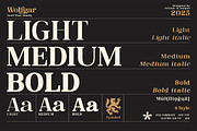 Wolfgar - Serif Font Family, a Serif Font by Artistic & Unique (Thumbnail 7 of 15)