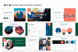 Organic Powerpoint Template