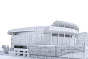 Warriors Arena Stadium, an Architecture 3D Model by 3DNUTS (Thumbnail 8 of 10)
