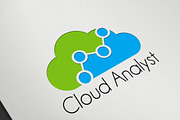 Cloud Analyst : Cloud Services Logo, a Branding & Logo Template by Conflutech Designs (Thumbnail 3 of 4)