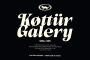 Gattino Spazio - Bold Serif Typeface, a Serif Font by Mbonster Design Studio (Thumbnail 13 of 20)