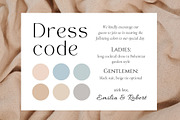 Party Dress code details info card, a Card Template by EvaTemplates (Thumbnail 3 of 6)