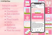 455 Canva Pink Instagram Template, a Social Media Template by Emerald Eyes Design (Thumbnail 4 of 12)
