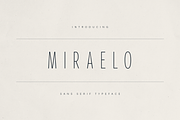 MIRALEO – Elegant Modern Sans Serif, a Sans Serif Font by Only Fonts (Thumbnail 1 of 11)
