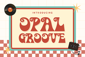 Opal Groove – Playful Retro Display