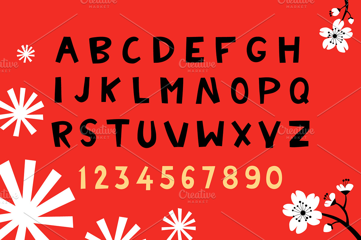 Chinese New Year Vector Collection, a Seasonal Illustration by VasilkovS (Photo 10 of 11)