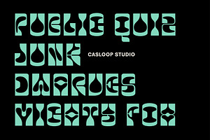 Nake - Funky Quirky Fluid Typeface