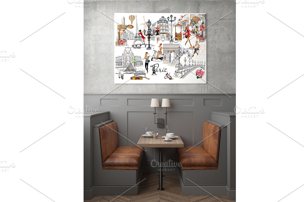 Set of Paris illustrations!, an Illustration by Laifalight (Photo 8 of 9)