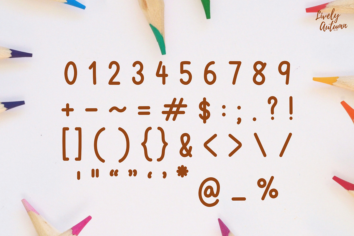 Crafty Font, a Handwritten Font by LivelyAutumn11.11 (Photo 3 of 4)