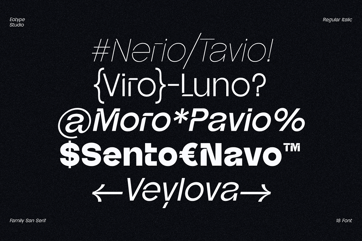 Jettic — Modern Sans Serif, a Sans Serif Font by Eotype Studio (Photo 2 of 12)