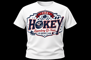 Vintage Hockey Team Logo Design, an Object Graphic by Artivon (Thumbnail 2 of 3)
