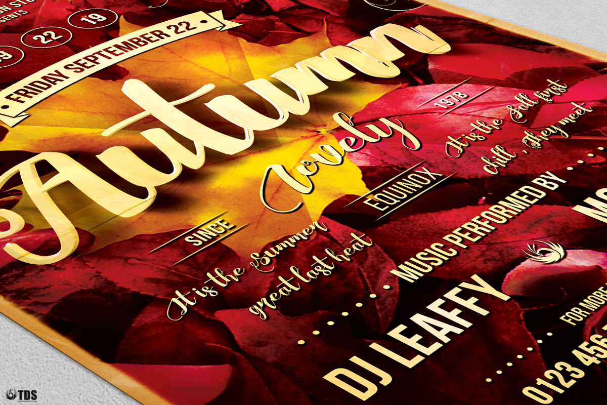 Four Seasons Flyer Bundle, a Flyer Template by ThatsDesignArt (Photo 10 of 14)