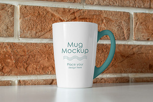 Ceramic Mug Mockup, a Cups & Container Mockup by Country4k