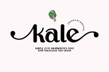 Kale - Sweet Cute Handwritten Font