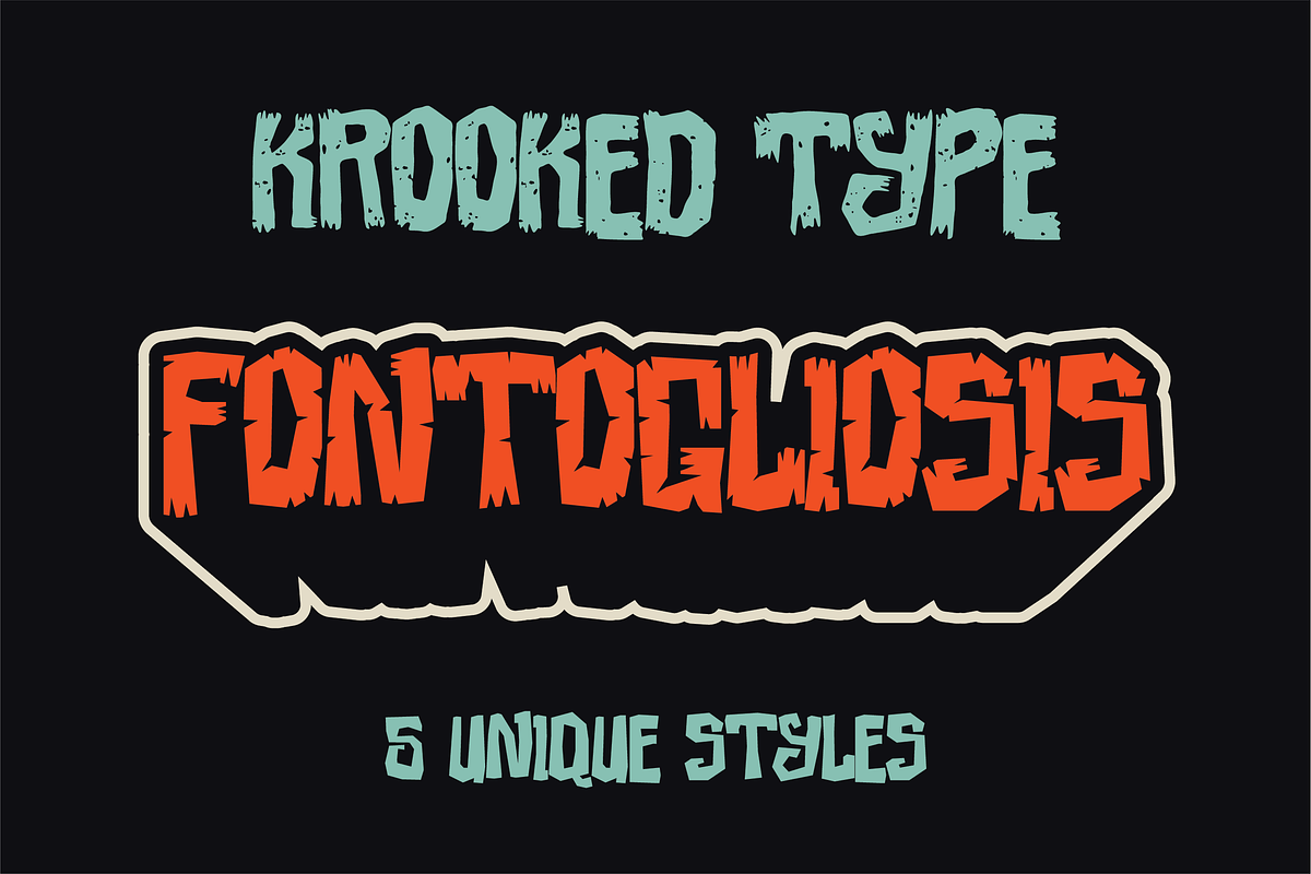 Font Collection | 4 Unique Styles, a Sans Serif Font by Bend Industries (Photo 8 of 11)