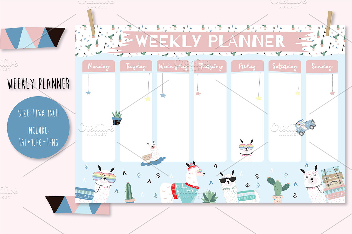 Adorable animal calendar 2# 2019, an Animal Illustration by Piixypeach (Photo 3 of 6)