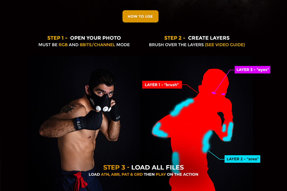 The Flash - Lightning Ps Action, an Action Add-On by A R T M A R T (Photo 3 of 10)