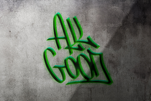 TAG Graffiti Mockup