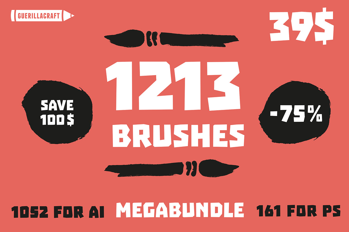 ALL Brushes By Guerillacraft