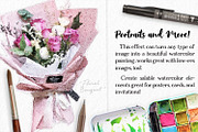 Watercolor Portrait Effect PRO, a Plug-in Add-On by Drifter Studio PrintShop (Thumbnail 4 of 10)