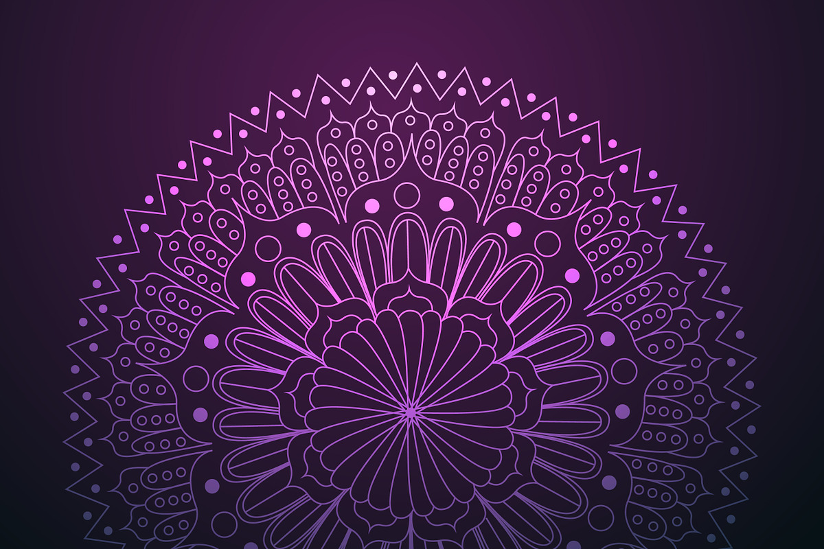 Mandala decoration, a Pattern Graphic by Traudl's shop