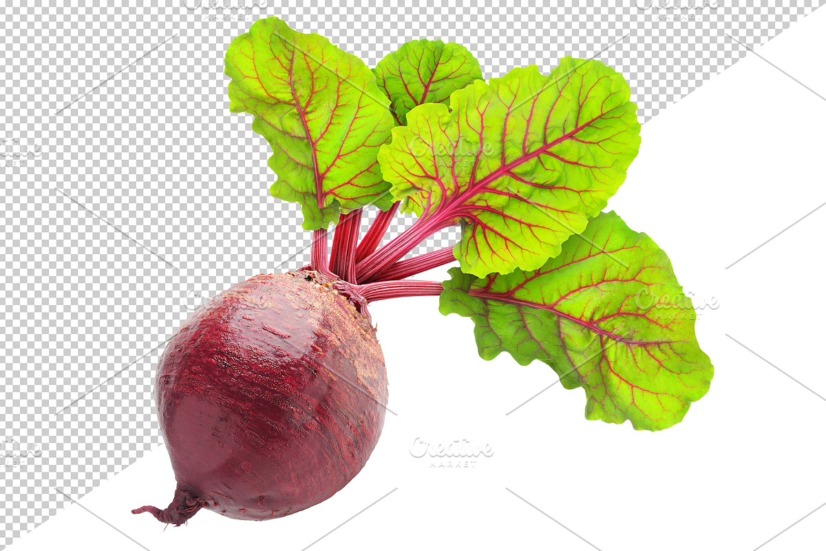Beetroot with leaves preview 2