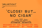 No Cigar Handdrawn Font, a Sans Serif Font by Off The Rack © (Thumbnail 2 of 7)