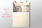 2015 Printable Calendar, a Stationery Template by Definitely Pink (Thumbnail 1 of 4)