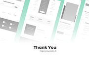Hosting Server Wireframe Website, a Wireframe Template by INSPR STD (Thumbnail 6 of 6)