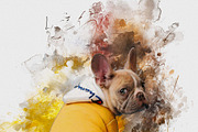 Ink & Watercolor Art PhotoshopAction, an Action Add-On by MRI STUDIO (Thumbnail 11 of 11)