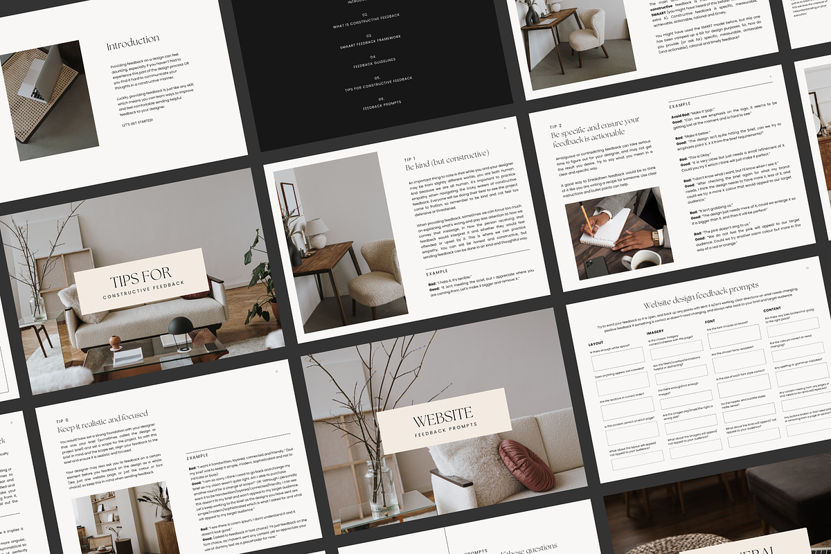 Writing Constructive Feedback, a Presentation Template by January Made Design (Photo 7 of 10)