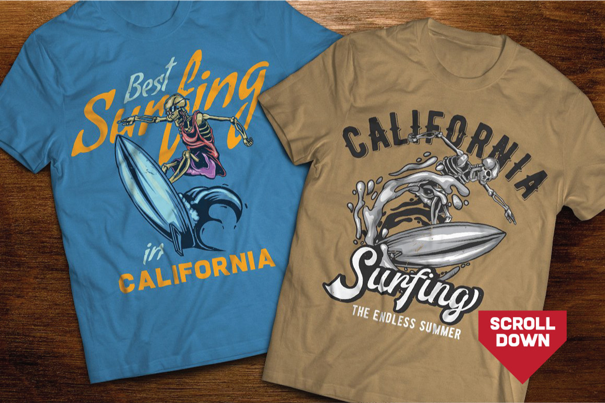 T-shirts and posters BUNDLE, a Work Illustration by VozzyStock (Photo 18 of 18)