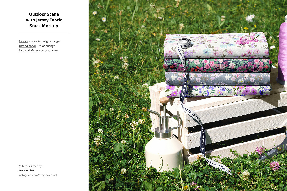 Fabric Factory v.8 Mockup Bundle, a Merchandise Mockup by creatsy5 (Photo 35 of 53)
