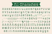 Quiros Rough, a Serif Font by Craft Supply Co. (Thumbnail 8 of 8)