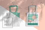 Cotton bags mockup, a Product Mockup by ⚞ Kind Illustration ⚟ (Thumbnail 1 of 6)