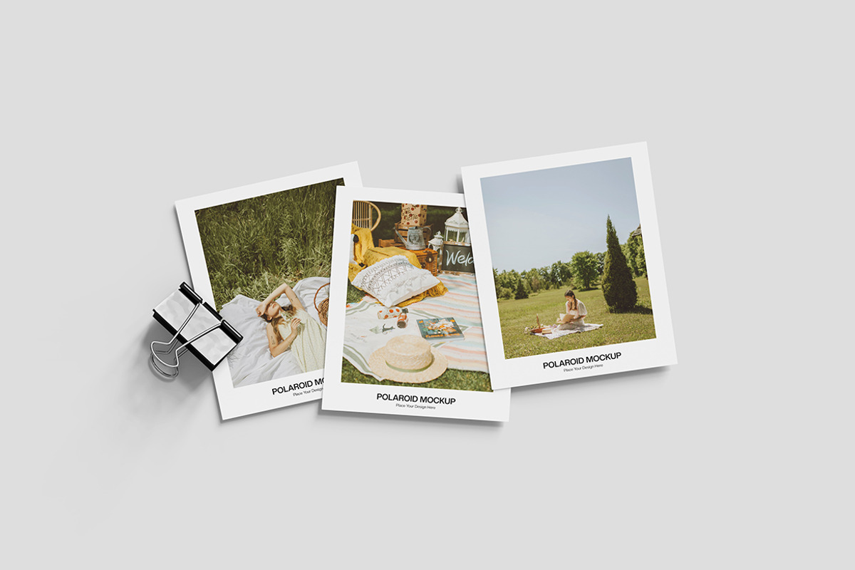 Polaroid Mockup, a Product Mockup by bimockup (Photo 4 of 6)