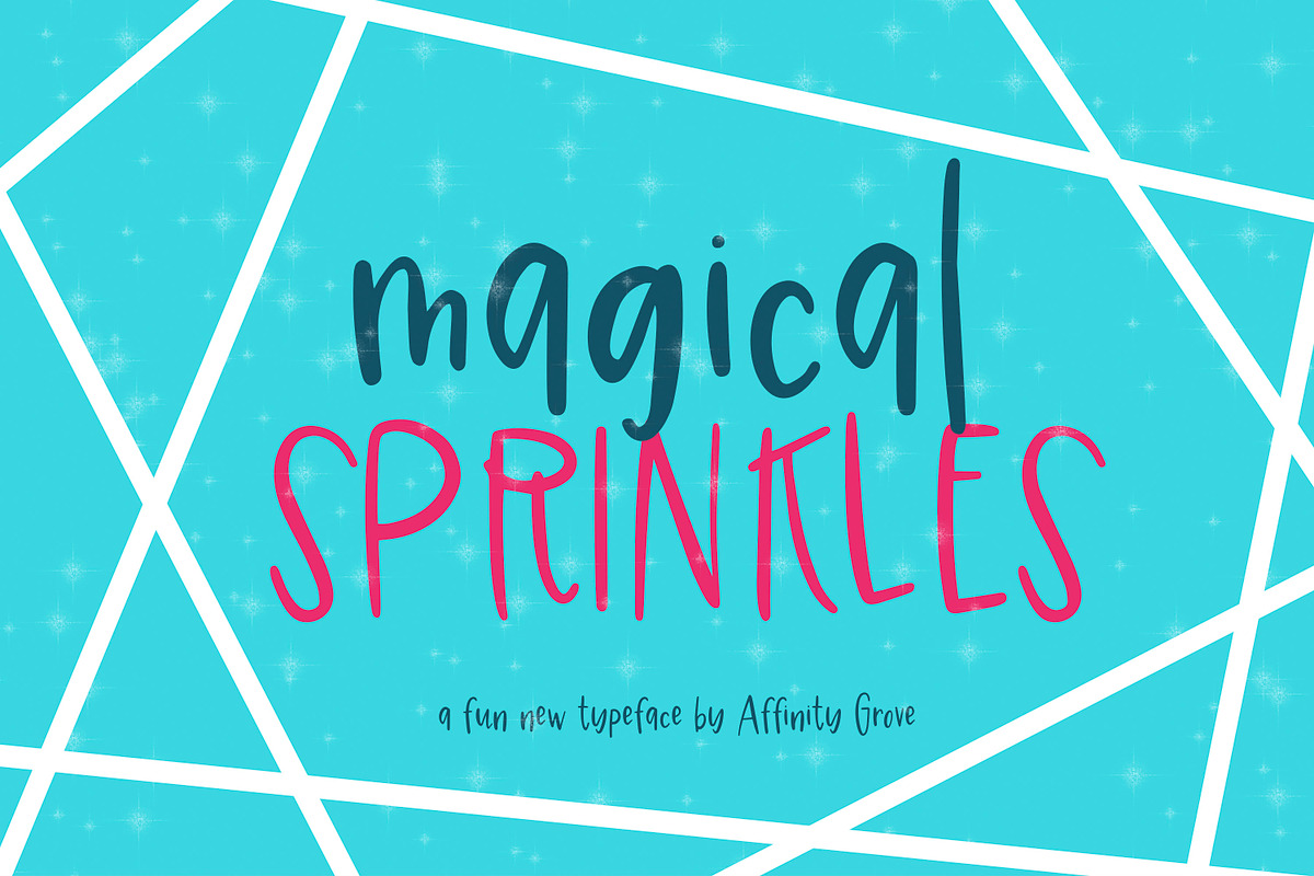Magical Sprinkles, a Sans Serif Font by Affinity Grove (Photo 13 of 13)