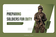 Military & Army PowerPoint, a Presentation Template by Pixslides (Thumbnail 7 of 7)