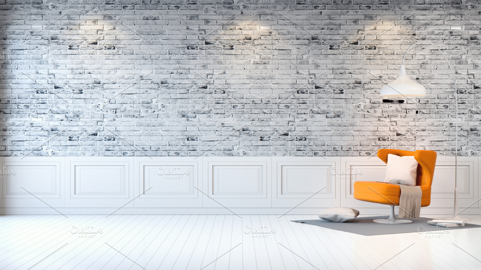 Modern loft interior ,living room, an Architecture Photo by 3D INTERIOR DESIGN