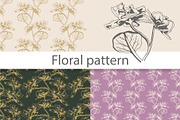 Floral Seamless Pattern in Vector, a Pattern Graphic by Plaid4You (Thumbnail 1 of 12)