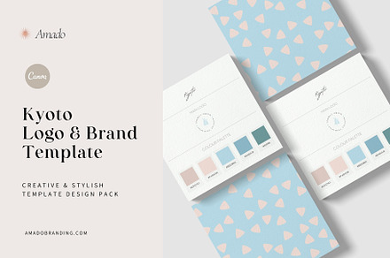 Canva Brand & Logo Template - Kyoto