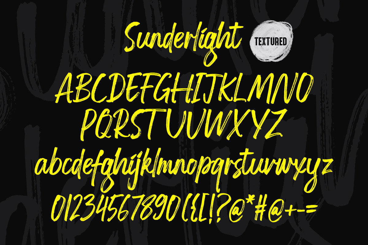 Sunderlight, a Handwritten Font by Lucky Type (Photo 11 of 13)